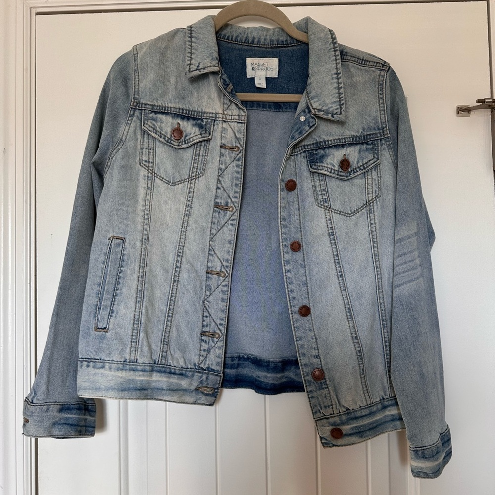 NWOT - Market & Spruce Jean Jacket